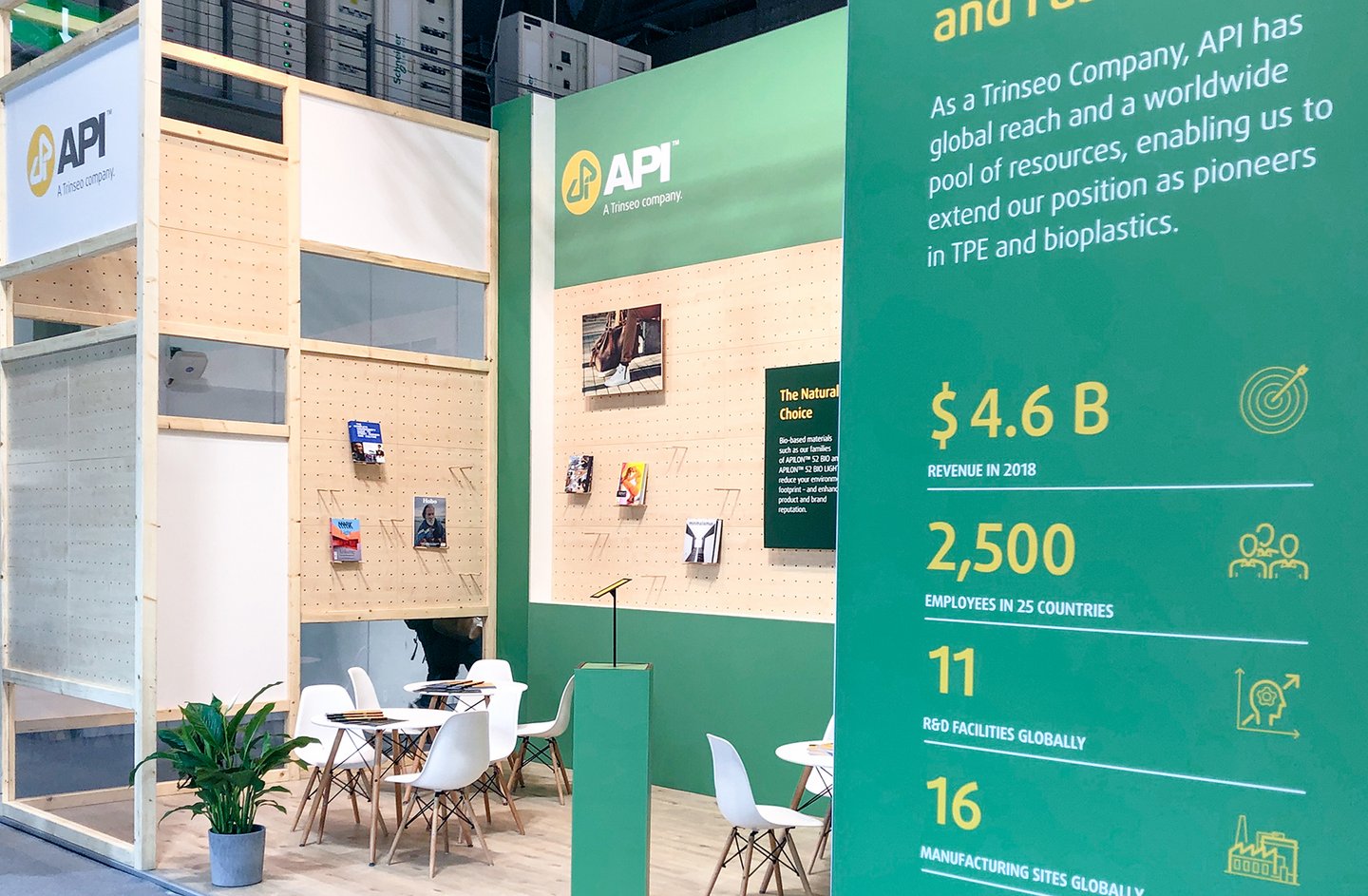 API Trinseo Simac 2020 Booth Outside